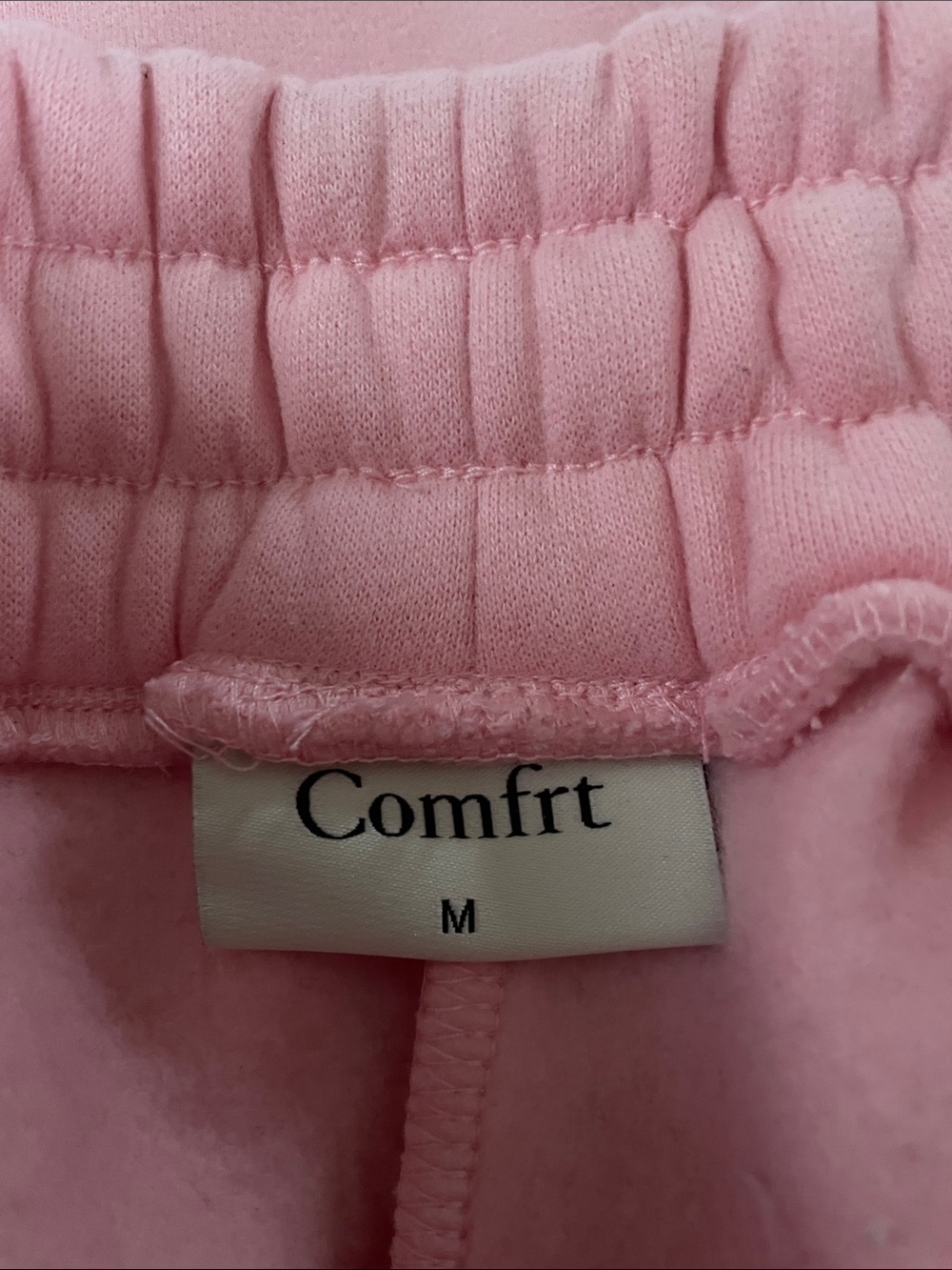 Comfrt Pink Fleece Hoodie and sweatpant Set - Picture 3 of 5